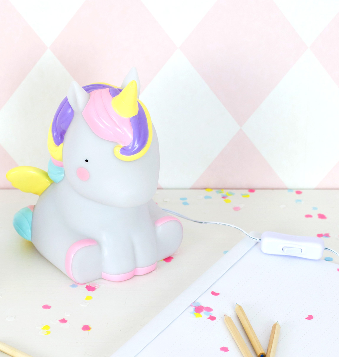 TBUN-11-LR table light unicorn