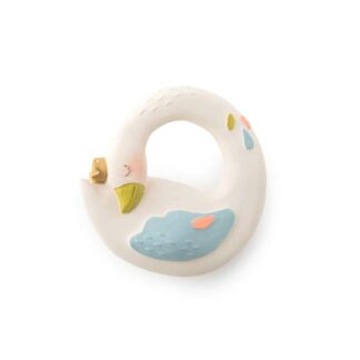 Preslatka Moulin roty glodalica za bebe, u obliku guske Olge iz kolekcije "Le voyage d'Olga" idealna je za ublažavanje bolnih desni kod bebe!