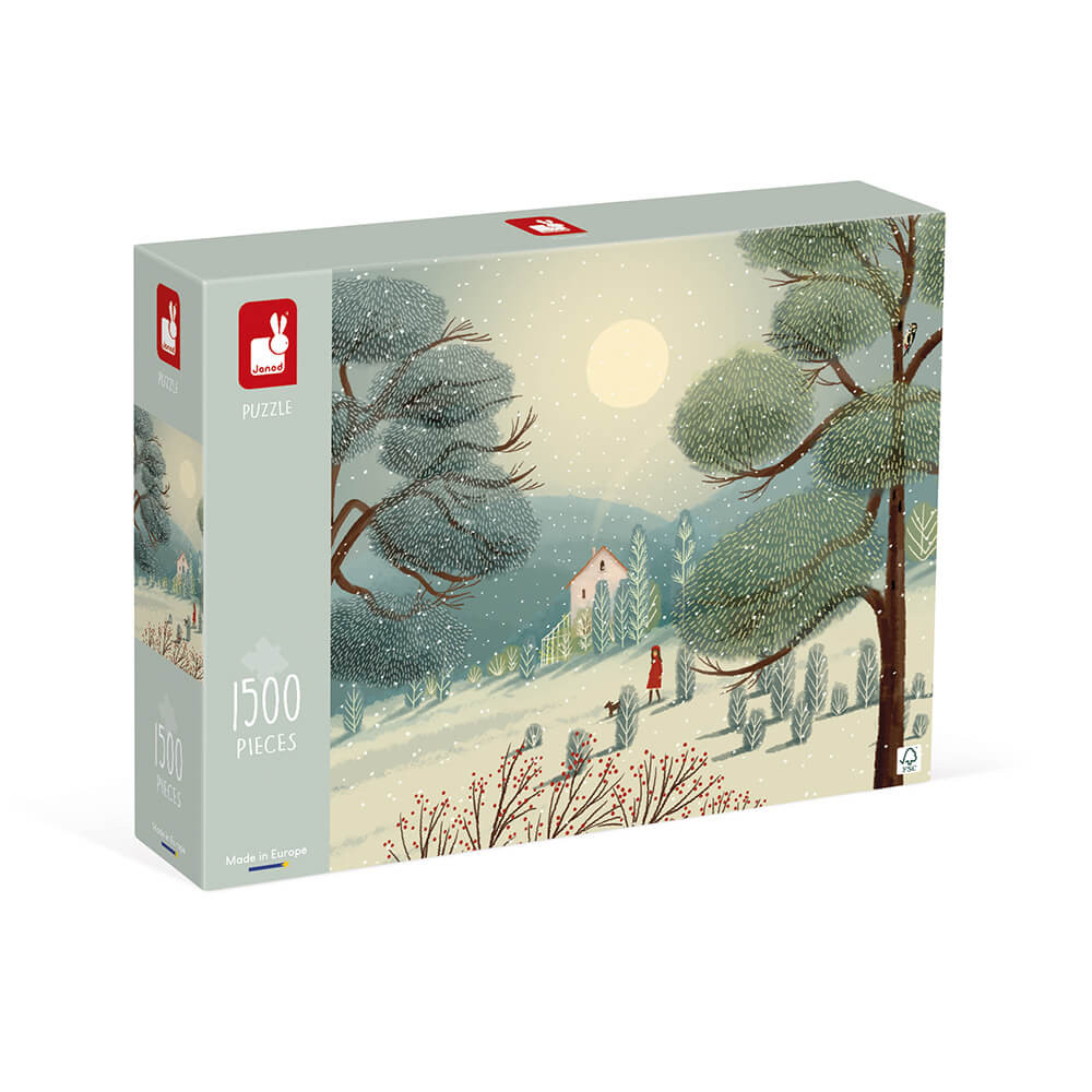 janod-kartonska-puzzla-zimska-carolija-gradska beba-1 Ova Janod kartonska puzzla sadrži 1500 delova.Puzzle su zanimljiva igra i zanimacija za različite uzraste. Potražite u Gradskoj bebi razne vrste puzzli.