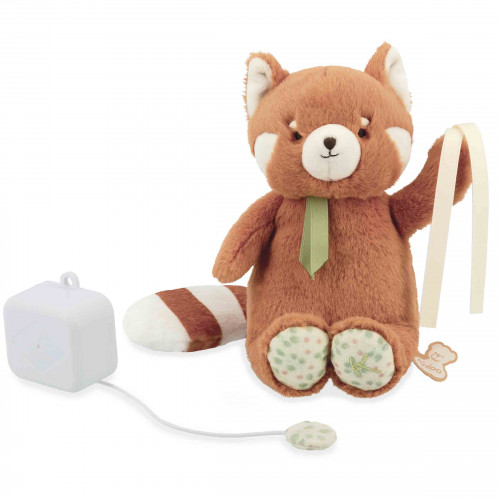 MUZICKA PLISANA CRVENA PANDA 6